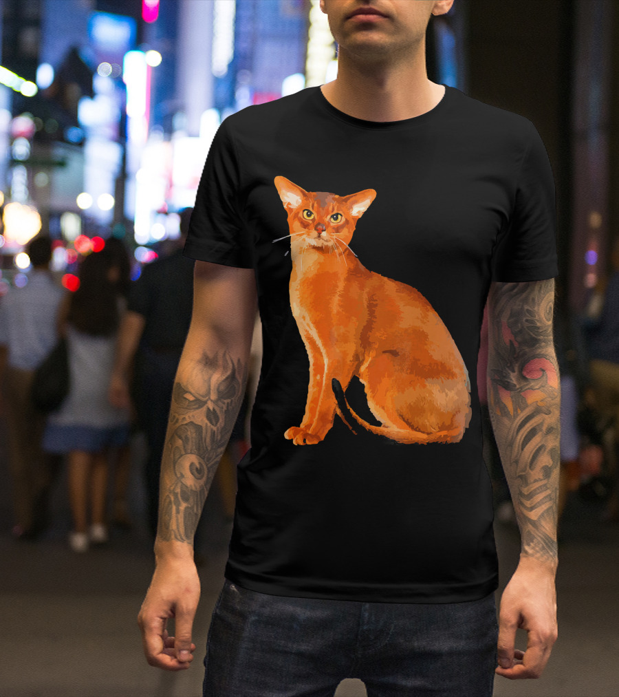 Abyssinian Cat Bo T-Shirt