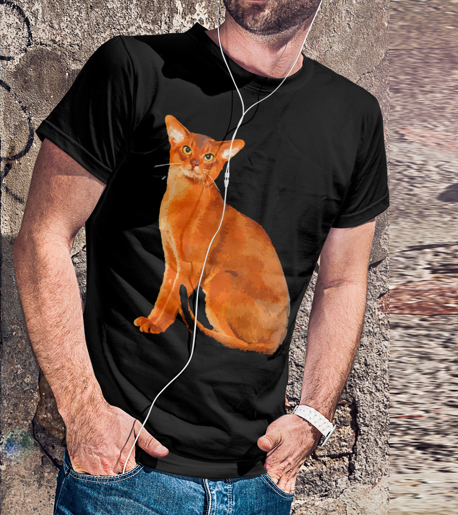 Abyssinian Cat Bo T-Shirt