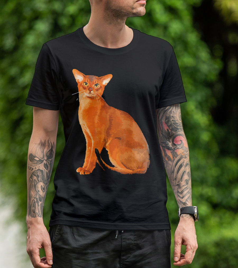 Abyssinian Cat Bo T-Shirt