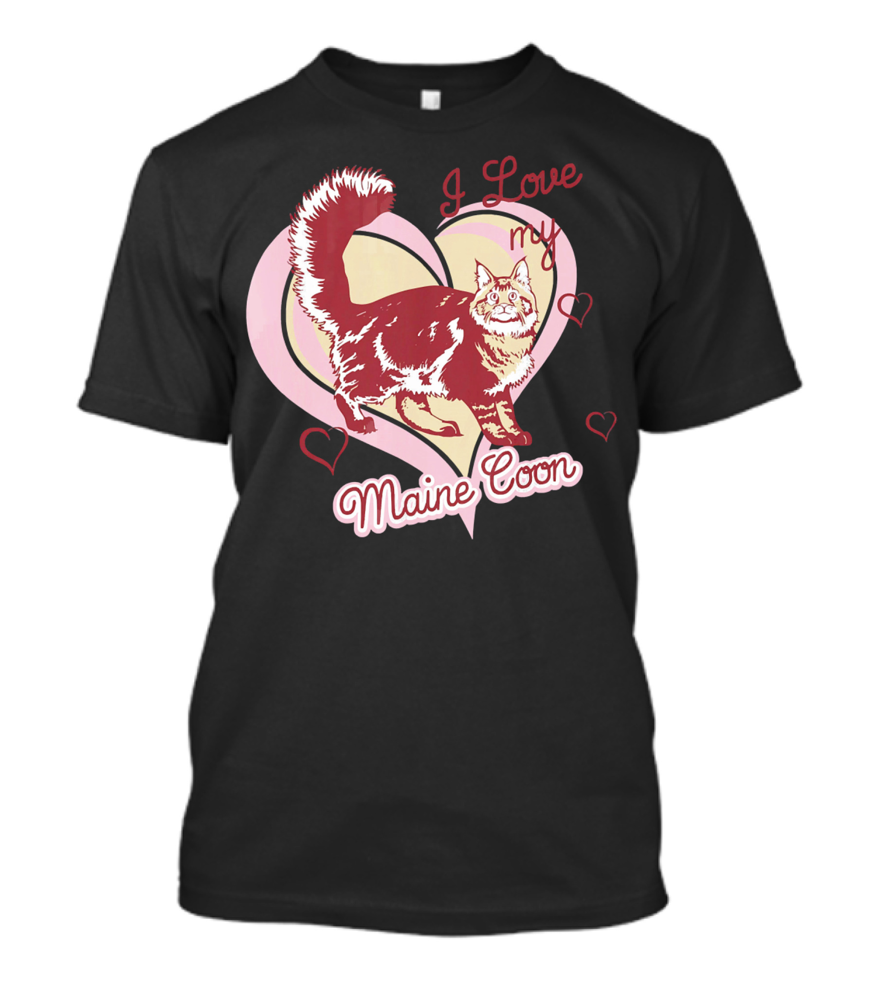 I Love My Maine Coon T-Shirt