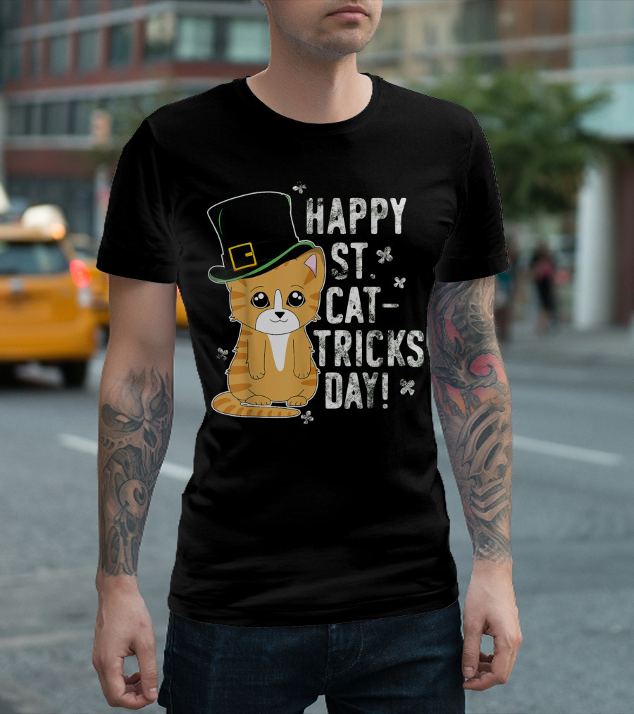 Happy St. Cat-Tricks Day T-Shirt