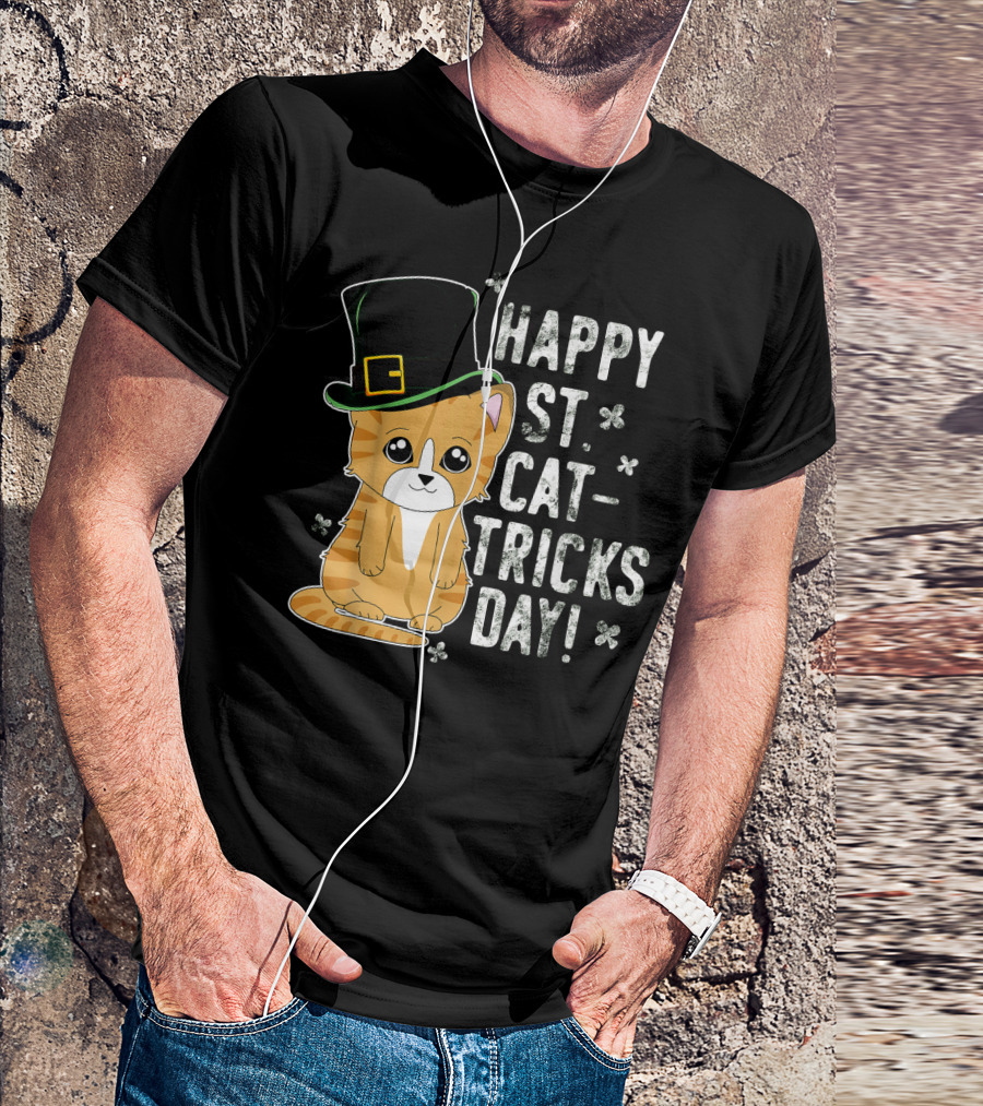 Happy St. Cat-Tricks Day T-Shirt