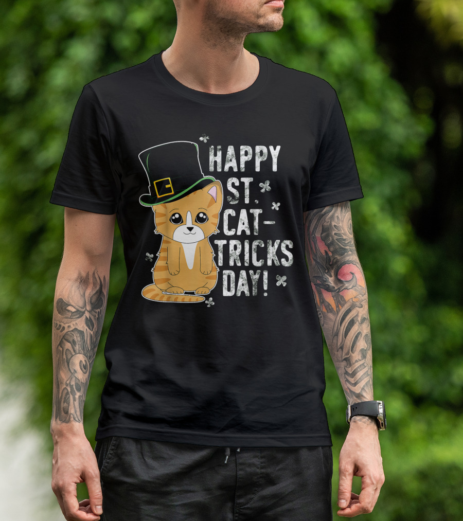 Happy St. Cat-Tricks Day T-Shirt