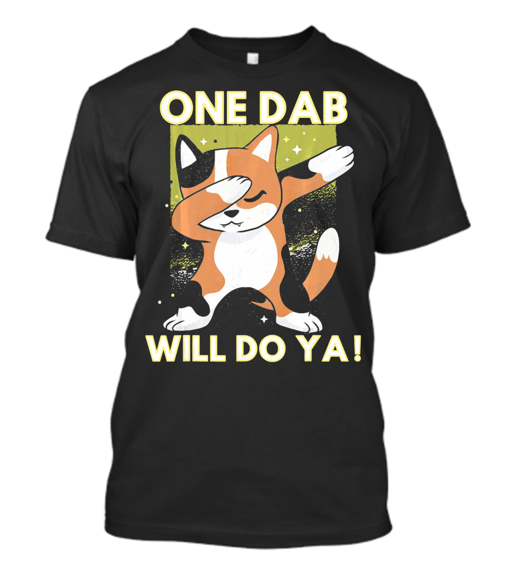 One Dab Will Do Ya Cat Funny Dab Hip Hop Dabbing T-Shirt