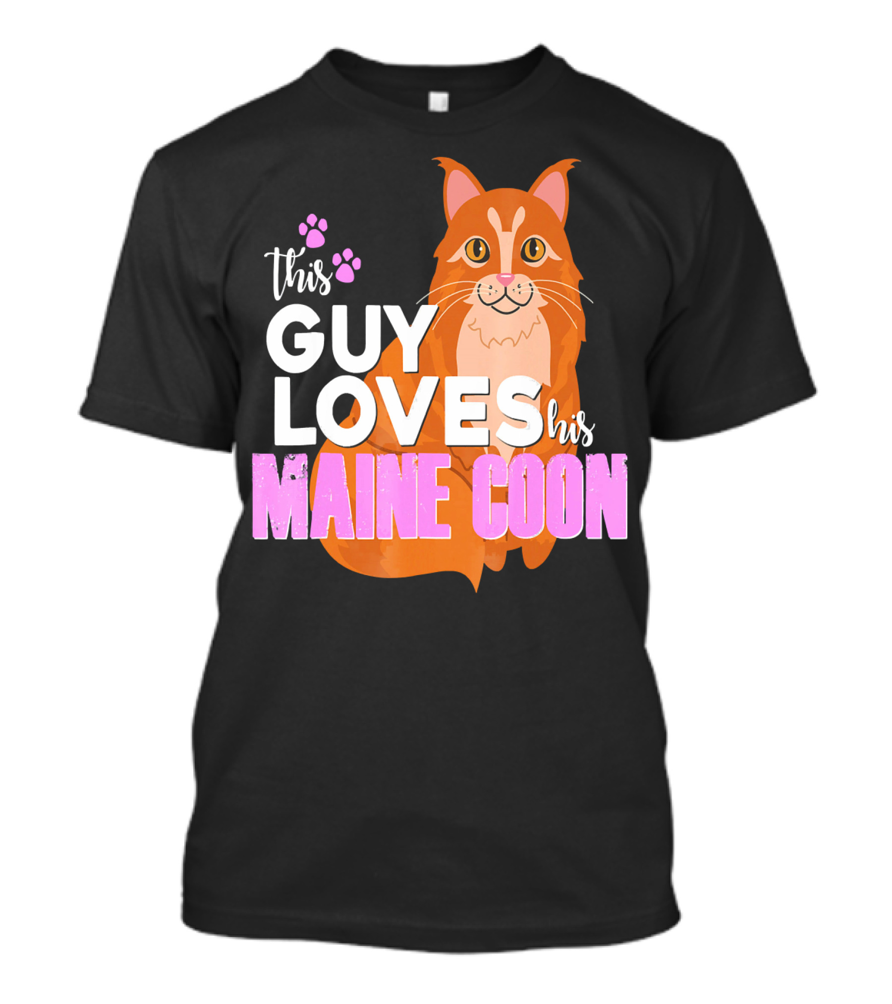 This Guy Loves His Maine Coon T-Shirt