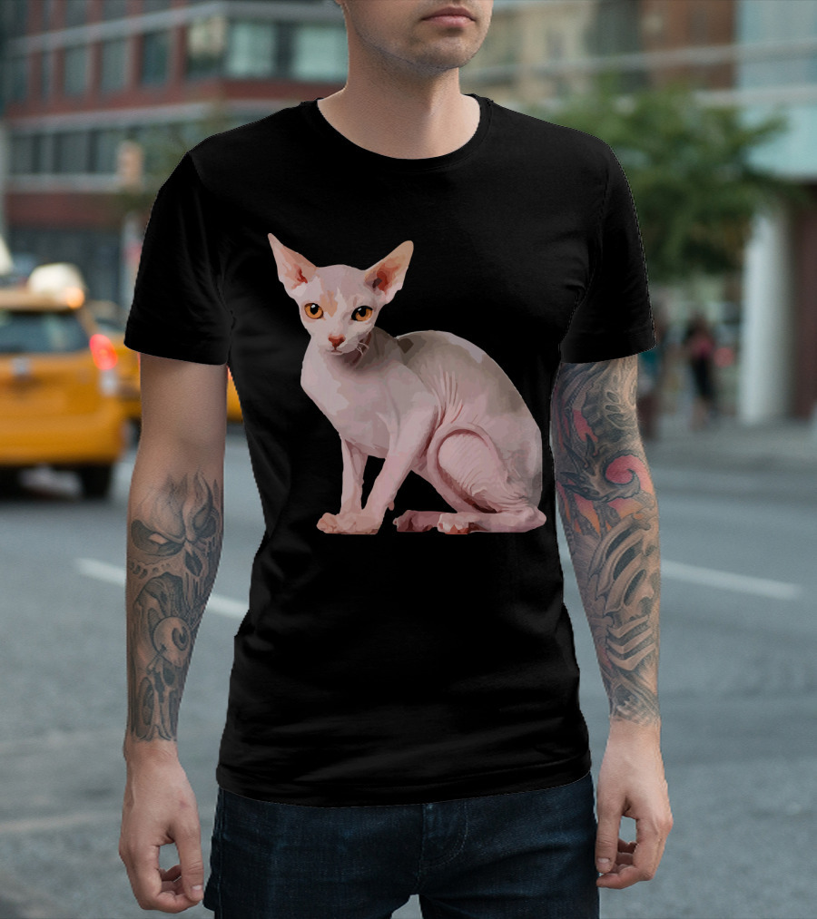 Sphynx Cat Body Sphynx Cat Image T-Shirt