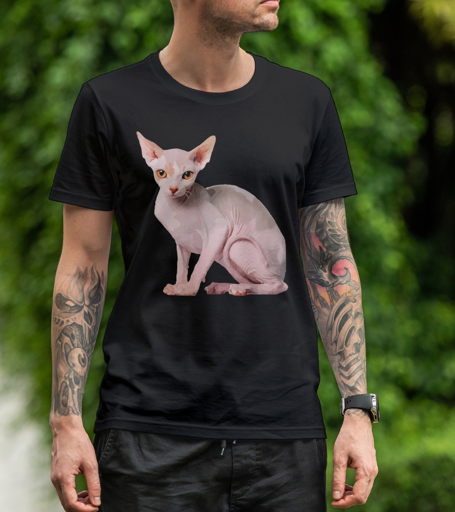 Sphynx Cat Body Sphynx Cat Image T-Shirt