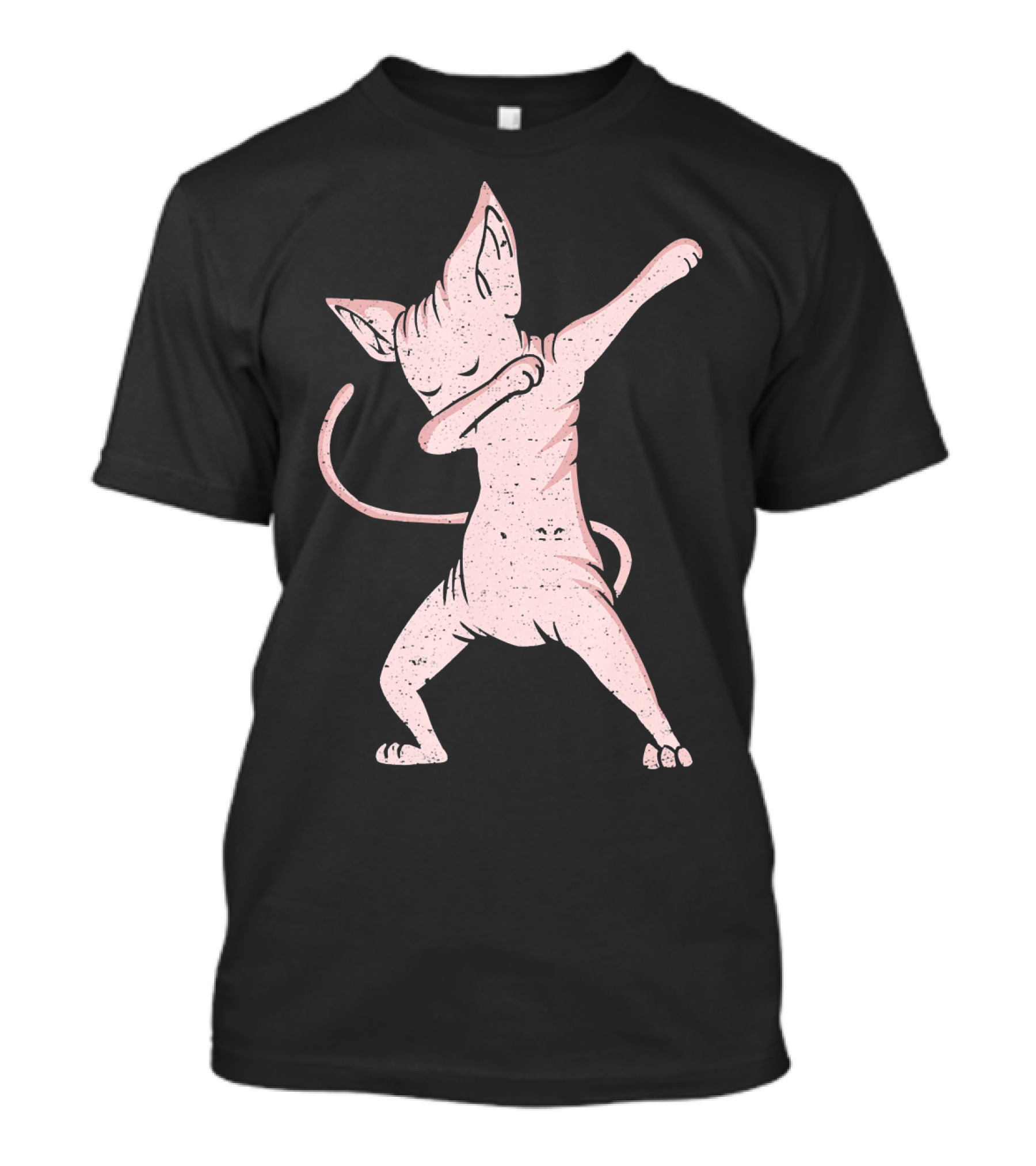 Dabbing Sphynx Cat Feline Kitty Pose T-Shirt