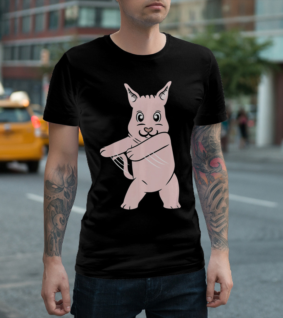 Sphynx Cat Flossing Like A Boss Dance Move T-Shirt