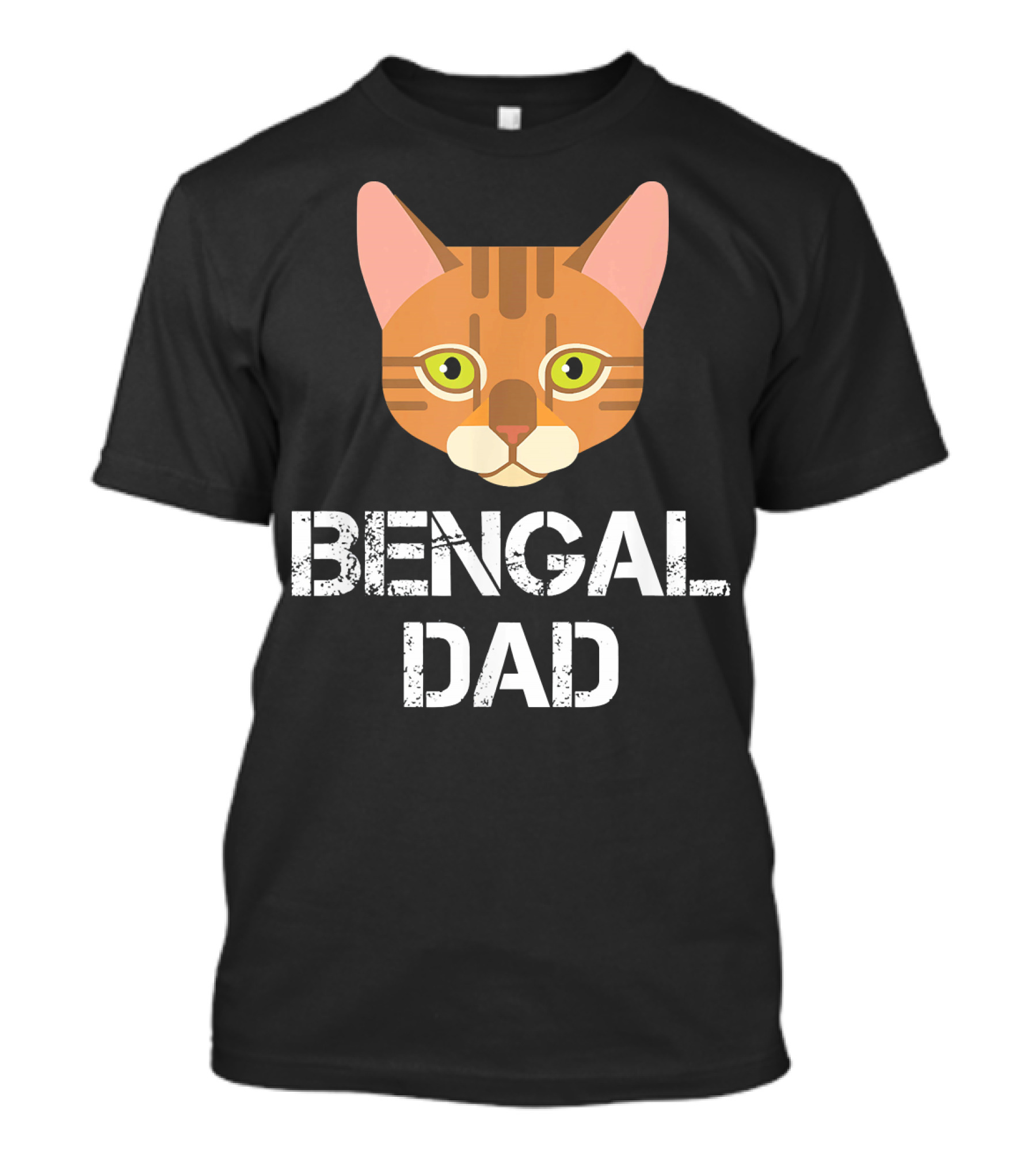 Bengal Dad Cat Owner Mens Bengal Dad T-Shirt