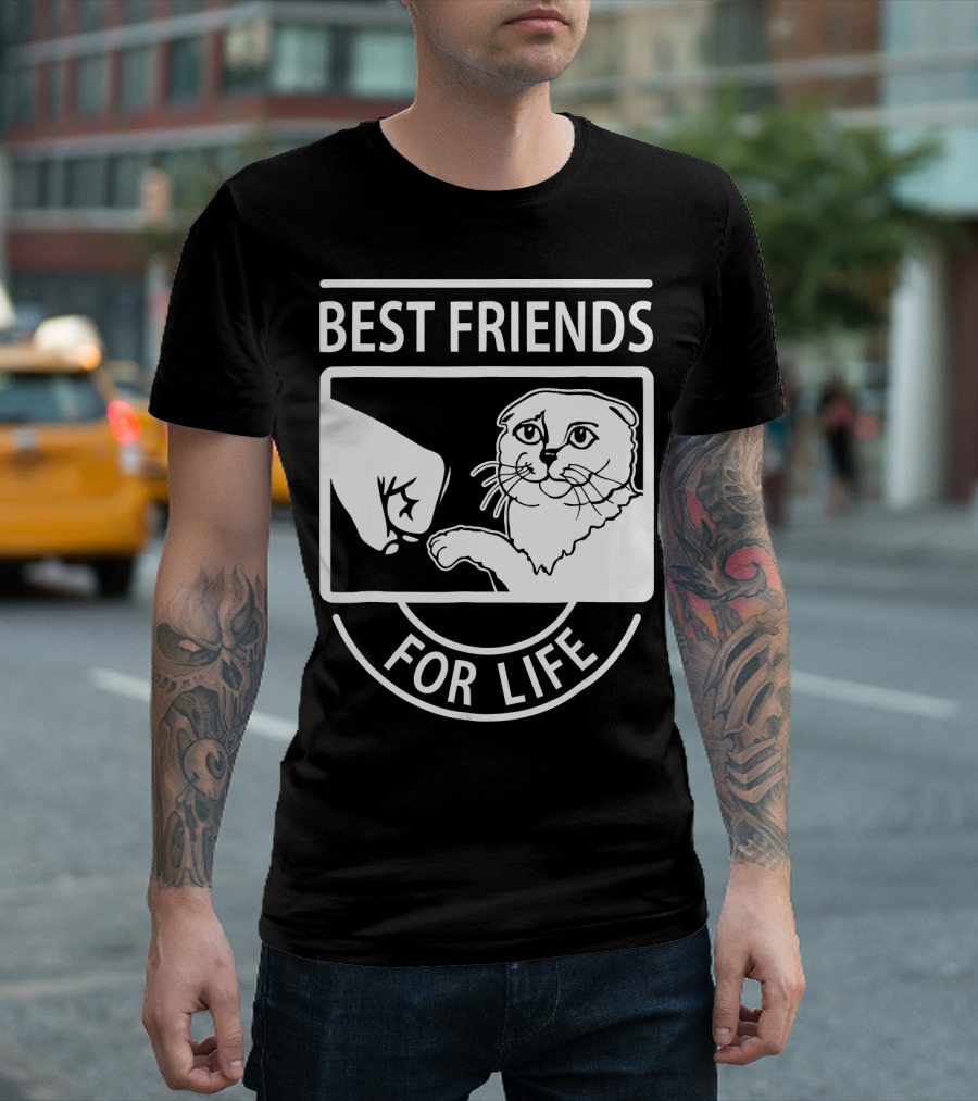 Scottish Fold Best Friends For Life T-Shirt