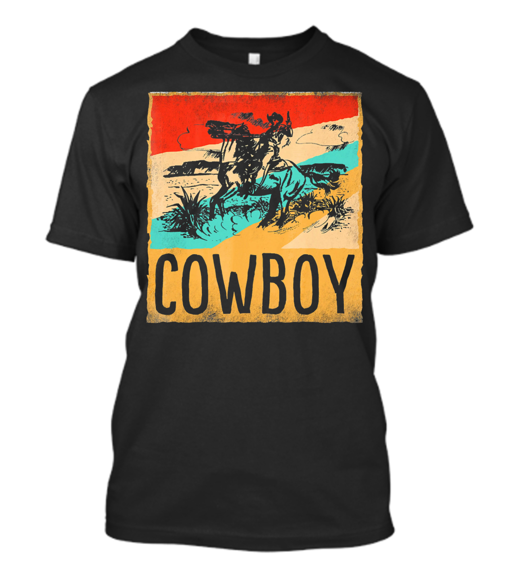 Cowboy Horse Riding Adventure Yeehaw T-Shirt