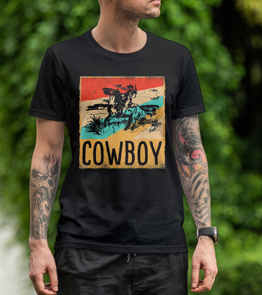 Cowboy Horse Riding Adventure Yeehaw T-Shirt