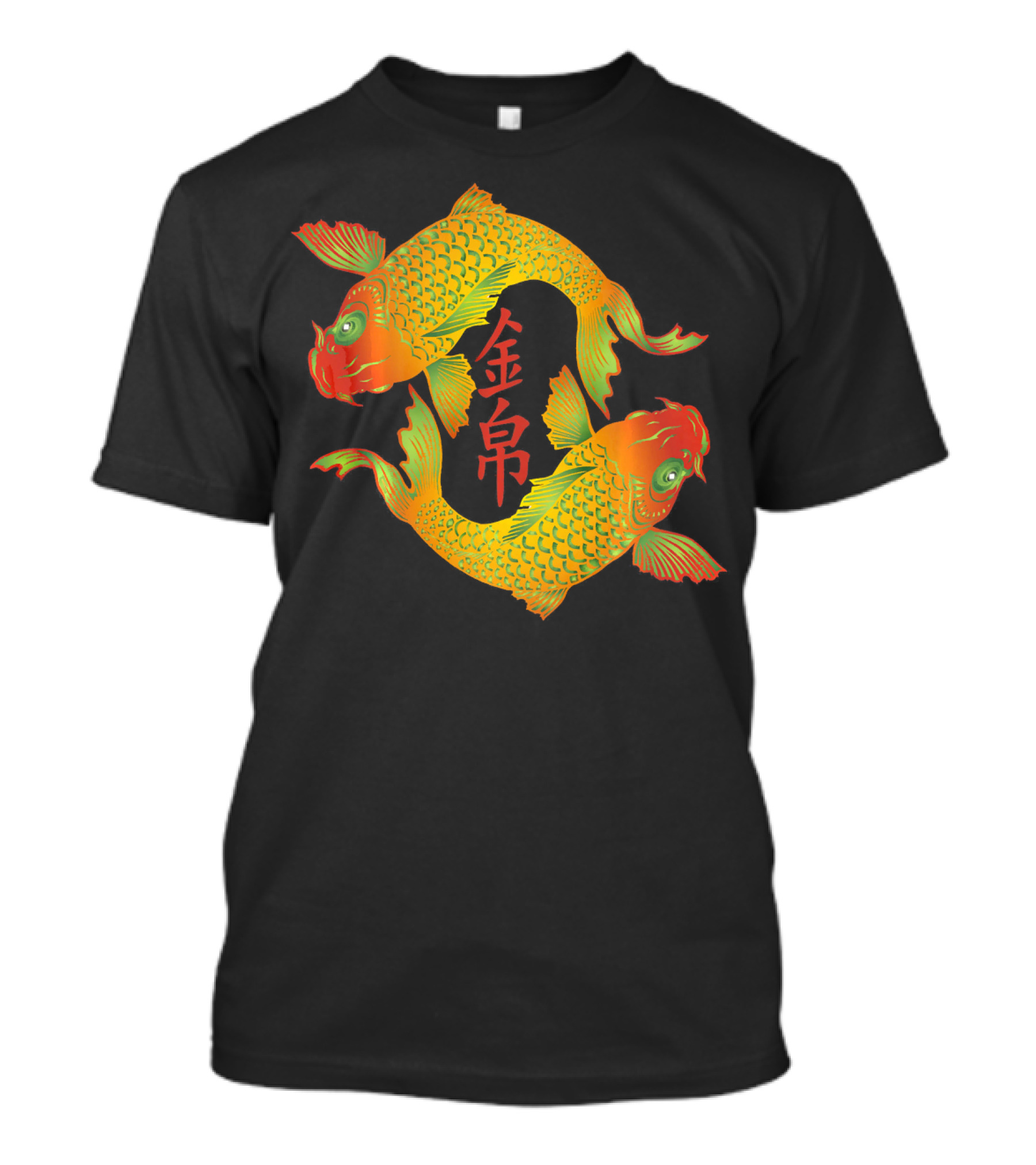 Asian Koi Pisces Nishikigoi Japanese T-Shirt