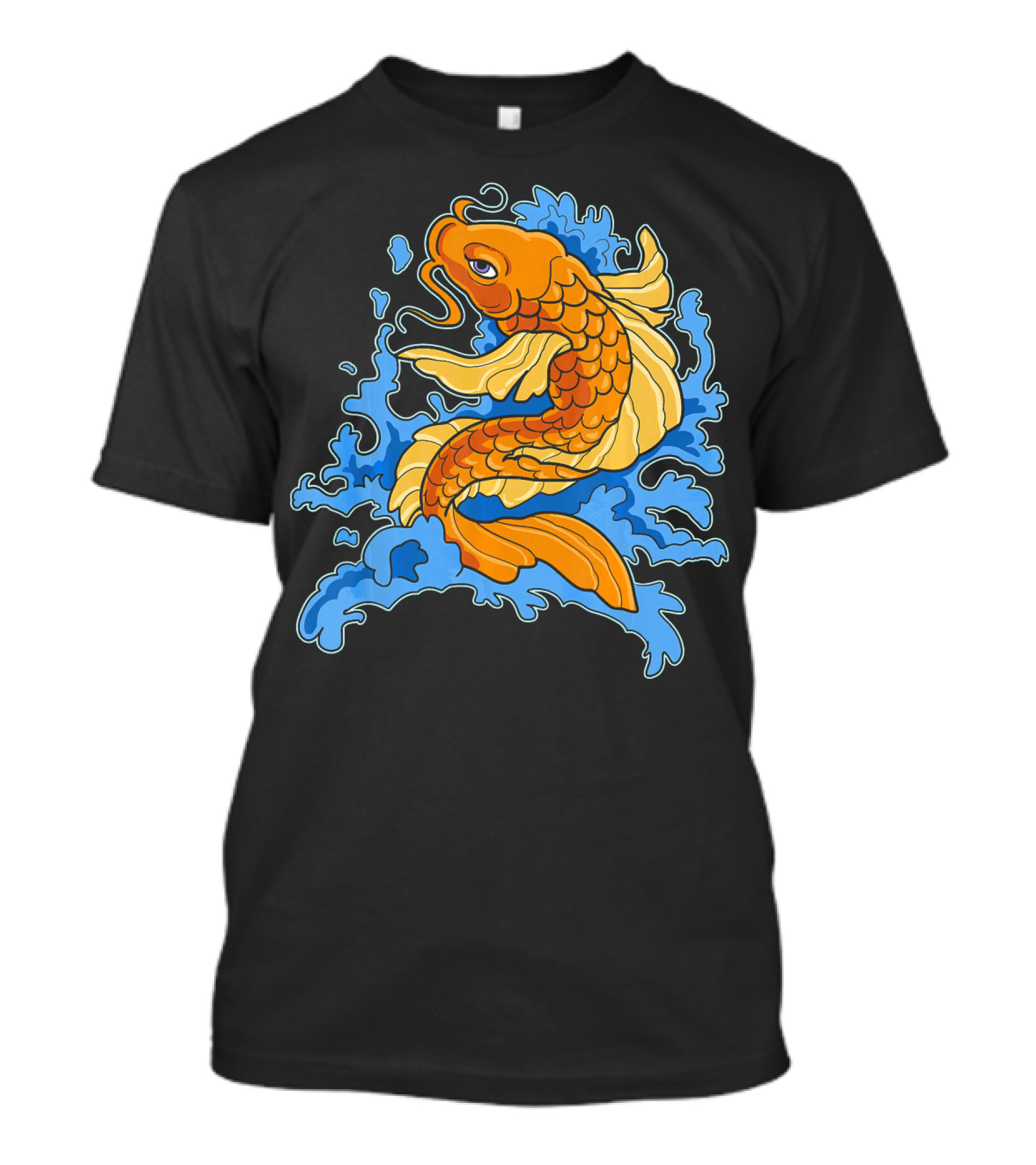 Nishikigoi Koi Carp Japanese Fish T-Shirt