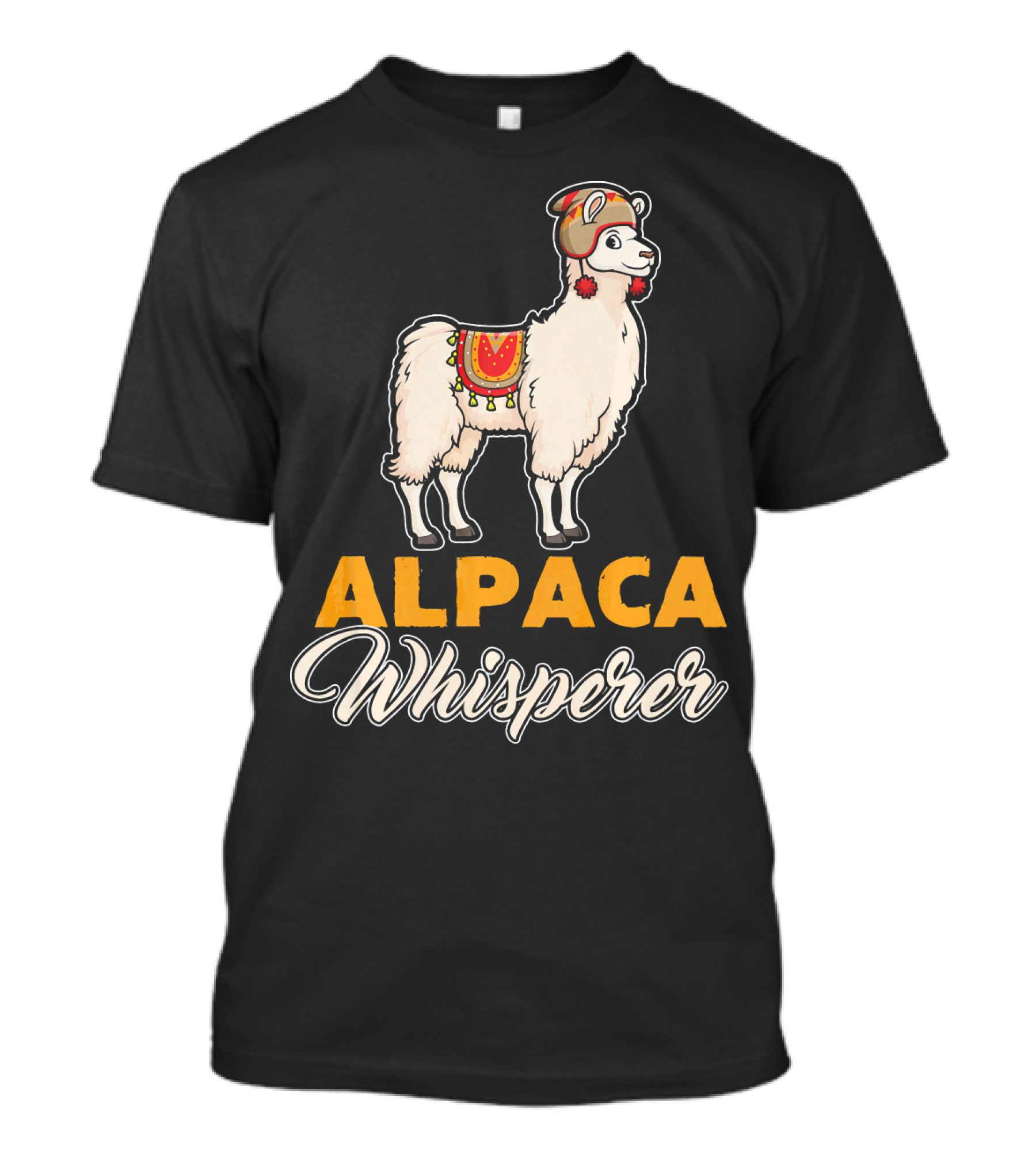 Alpaca Whisperer Lama Glama Charm T-Shirt