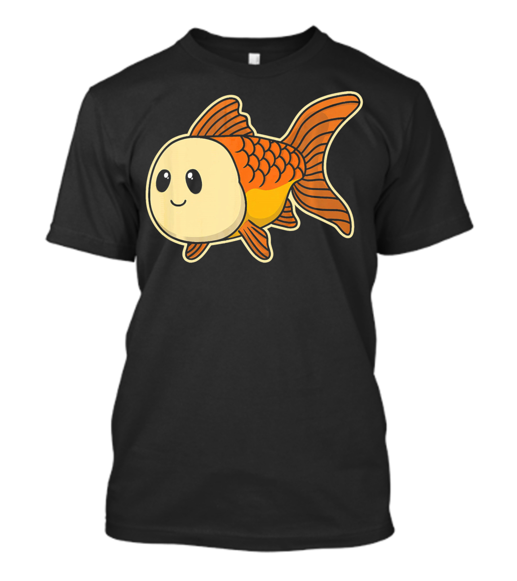 Adorable Baby Goldfish Cute And Cuddly Aquatic Creature T-Shirt