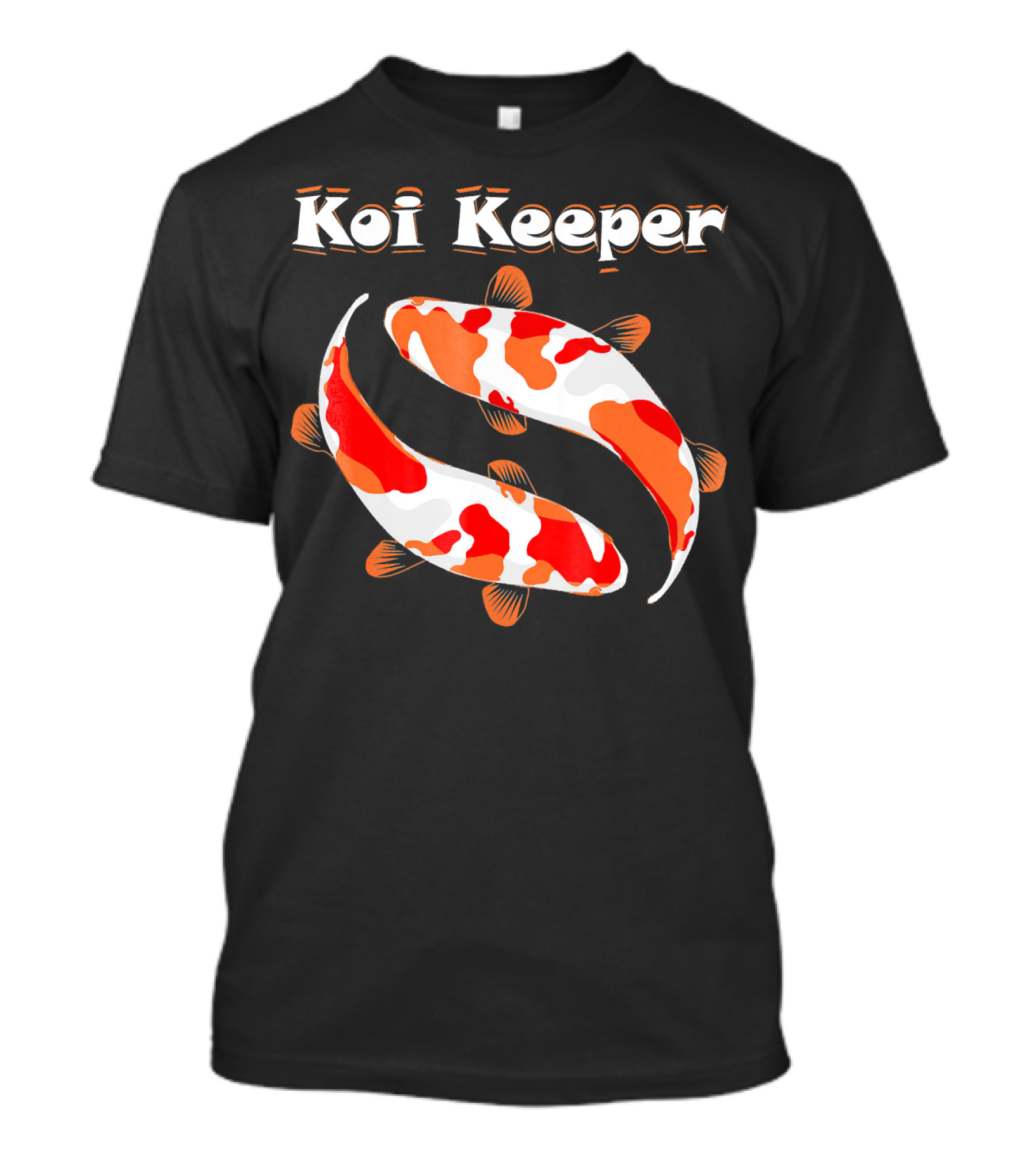 Koi Keeper Butterfly Koi Pond Showa Koi Fish Tanc T-Shirt