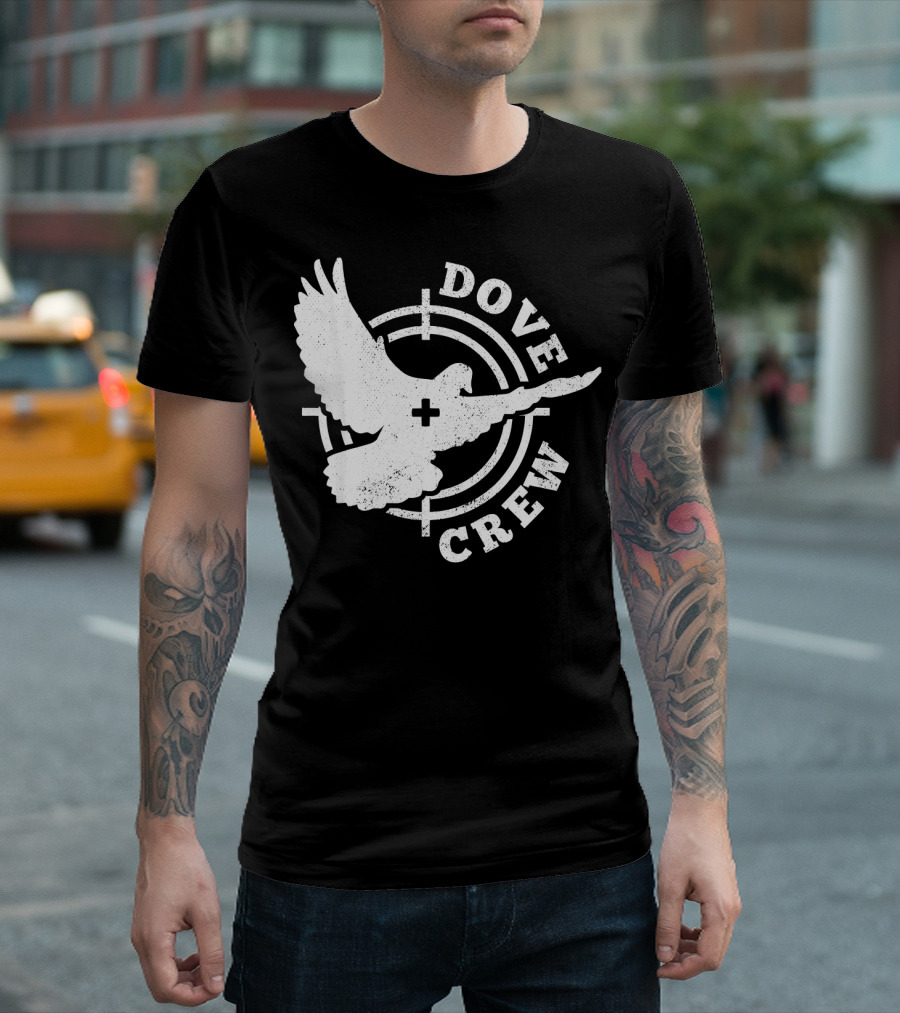 Dove Crew Hunting Trip Matching Team Circle T-Shirt