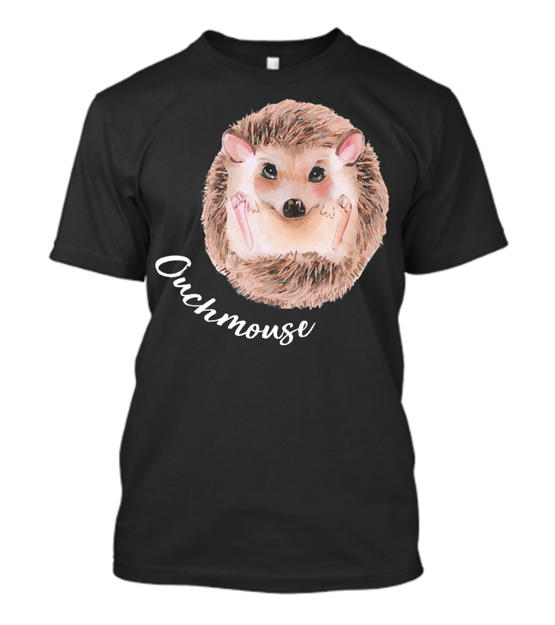 Ouchmouse Cute Hedgehog Funny Hedgie T-Shirt