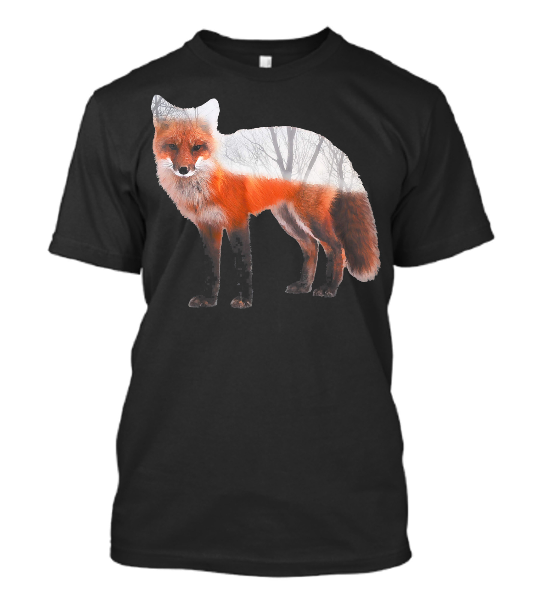 Wild Nature Fox Forest T-Shirt