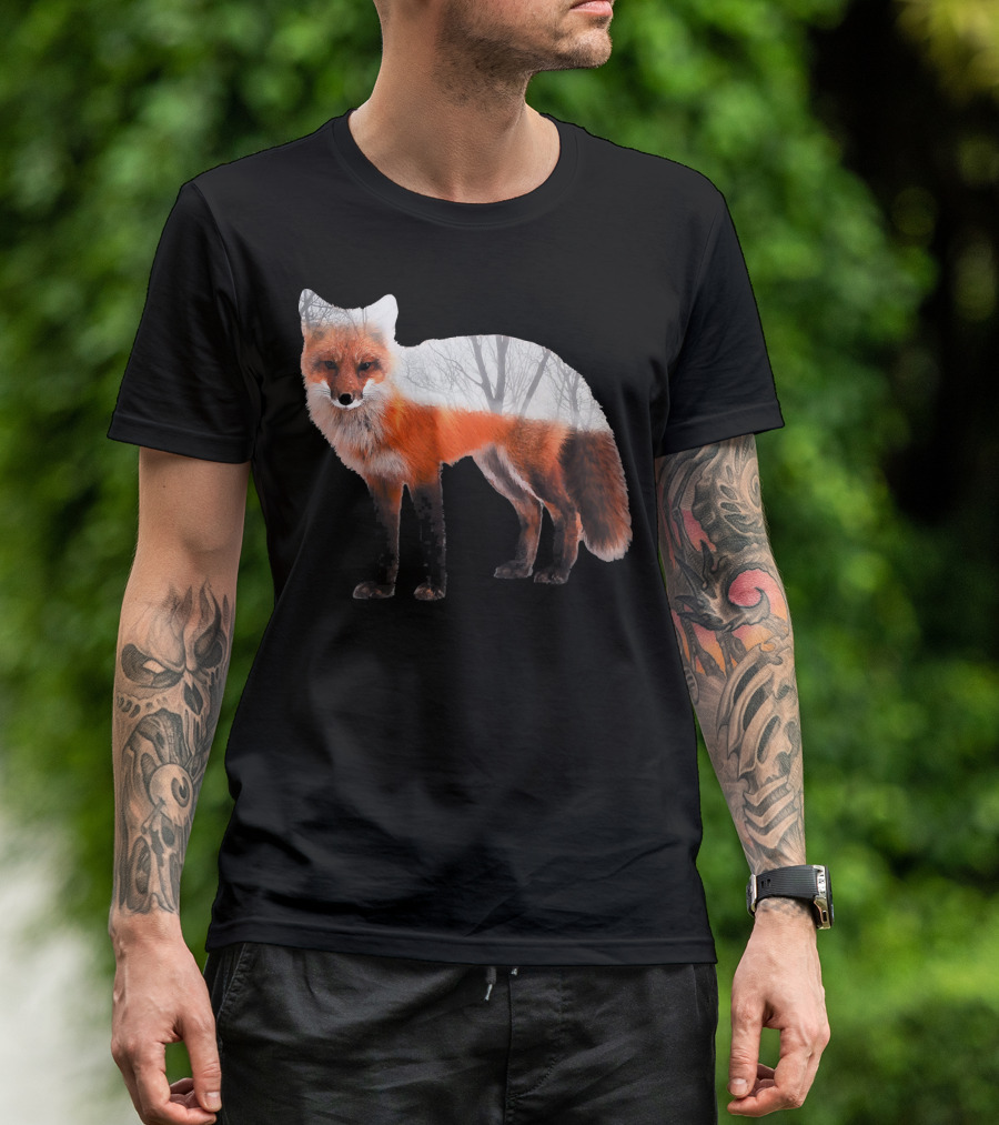 Wild Nature Fox Forest T-Shirt
