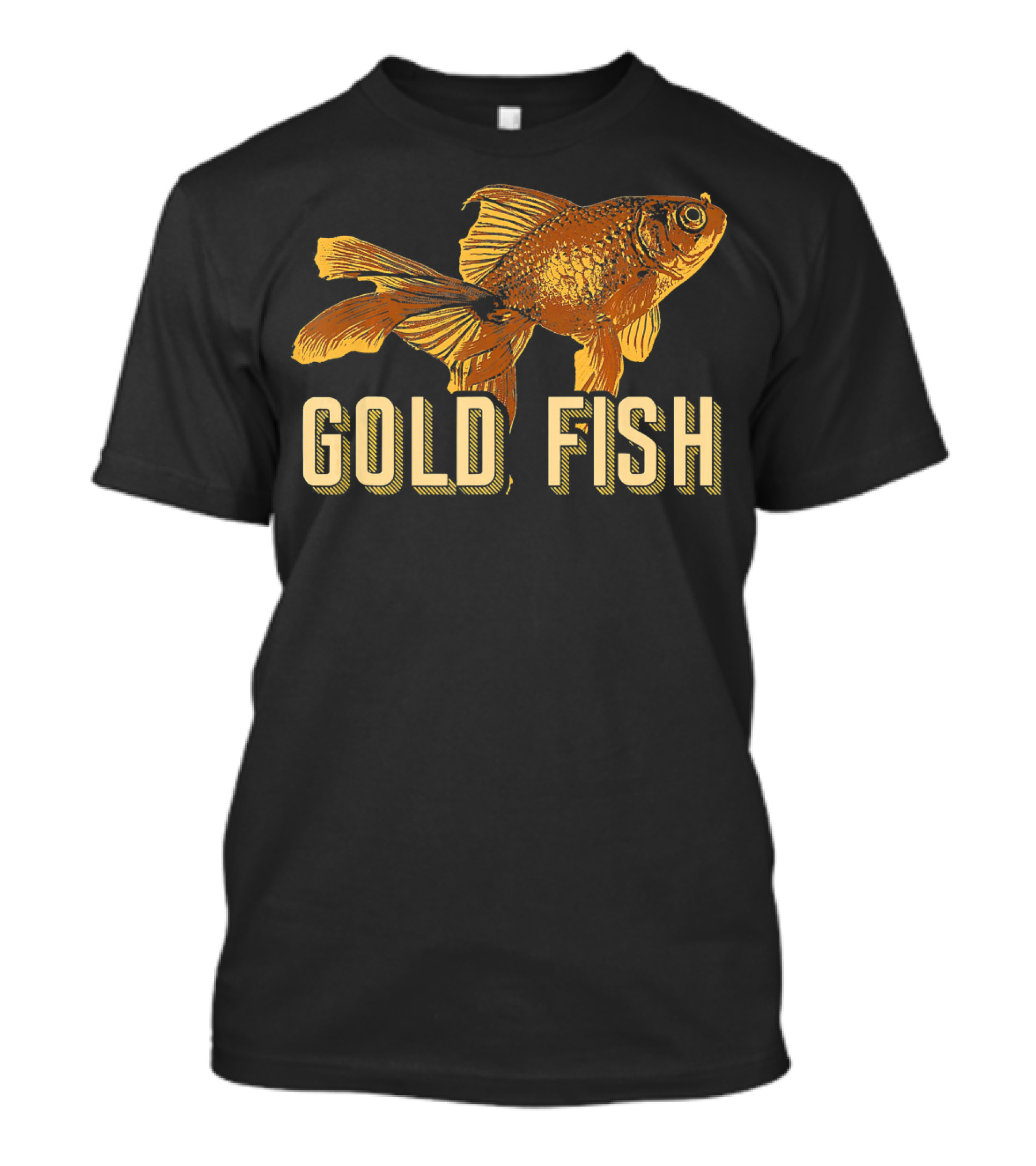 GOLD FISH Goldfish Swimming In Water T-Shirt