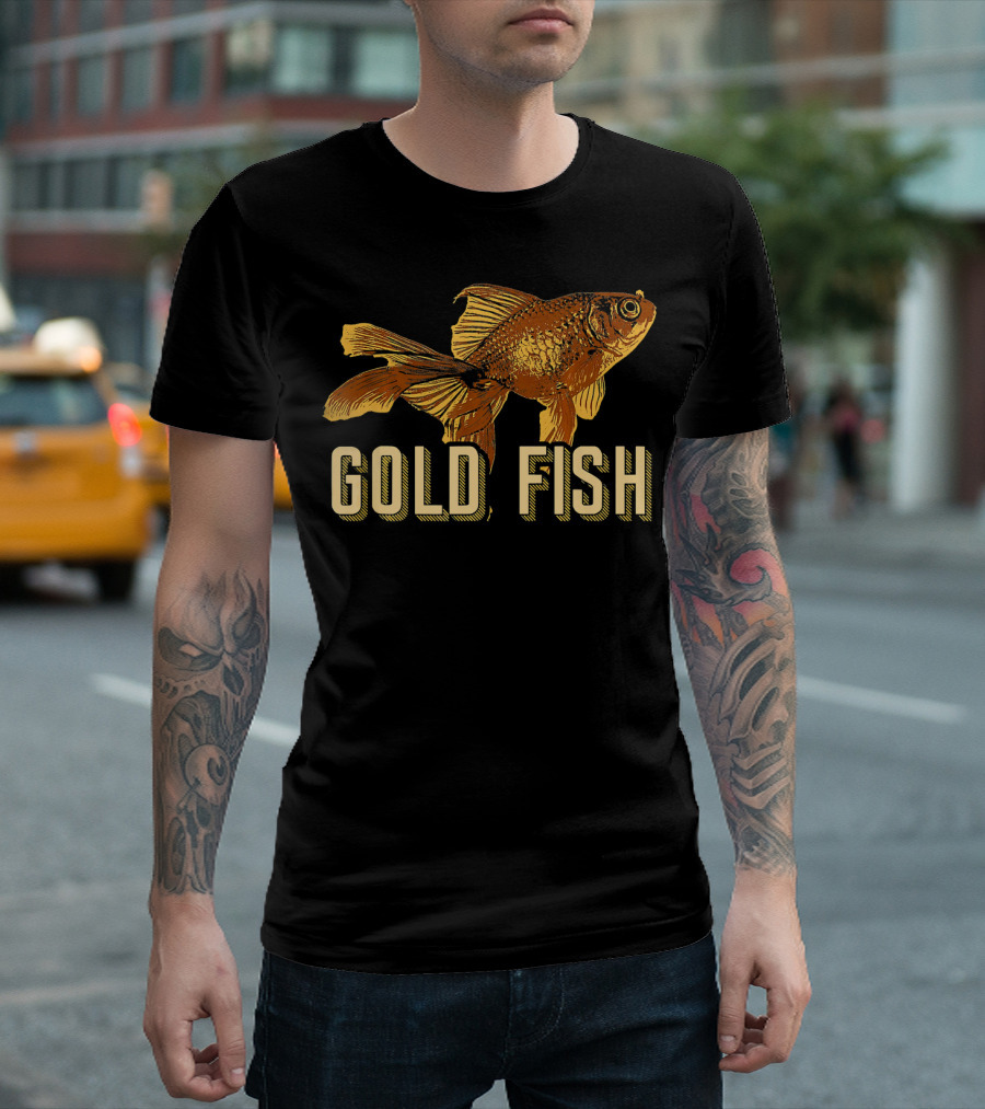 GOLD FISH Goldfish Swimming In Water T-Shirt