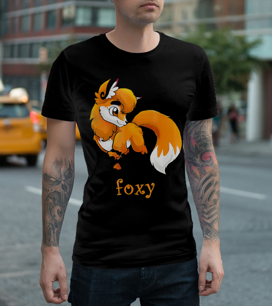 Foxy Cute Orange Fox T-Shirt