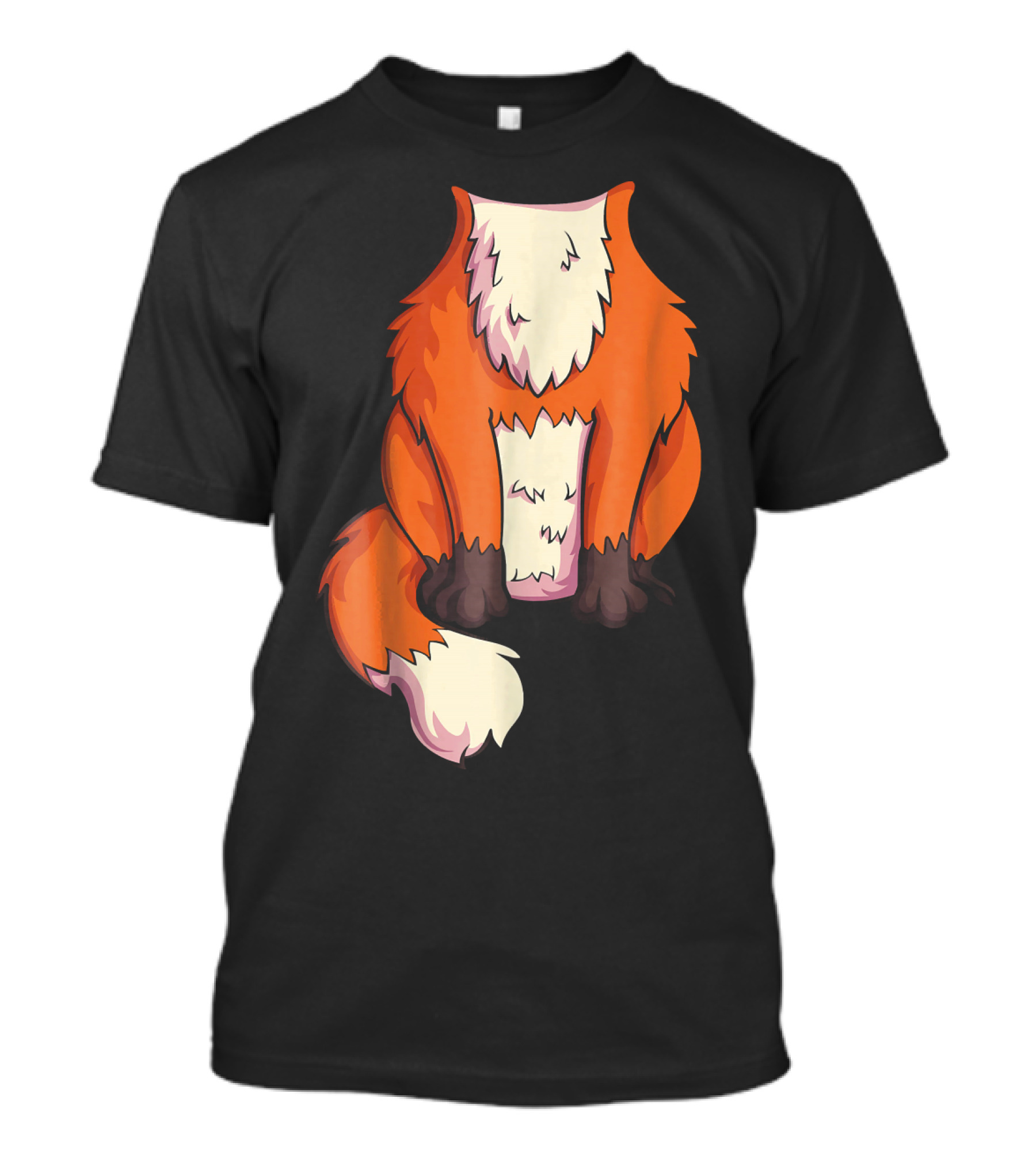 Halloween Fox Costume Animal T-Shirt