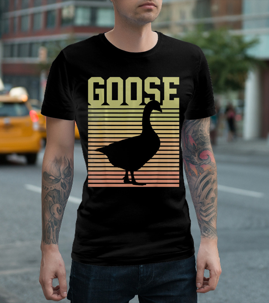 Goose Vintage Retro Geese T-Shirt