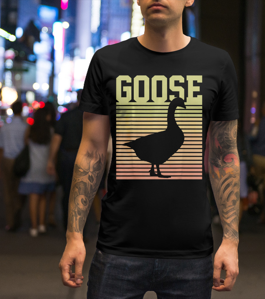 Goose Vintage Retro Geese T-Shirt