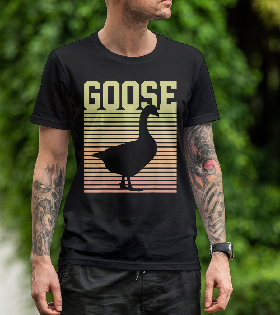 Goose Vintage Retro Geese T-Shirt