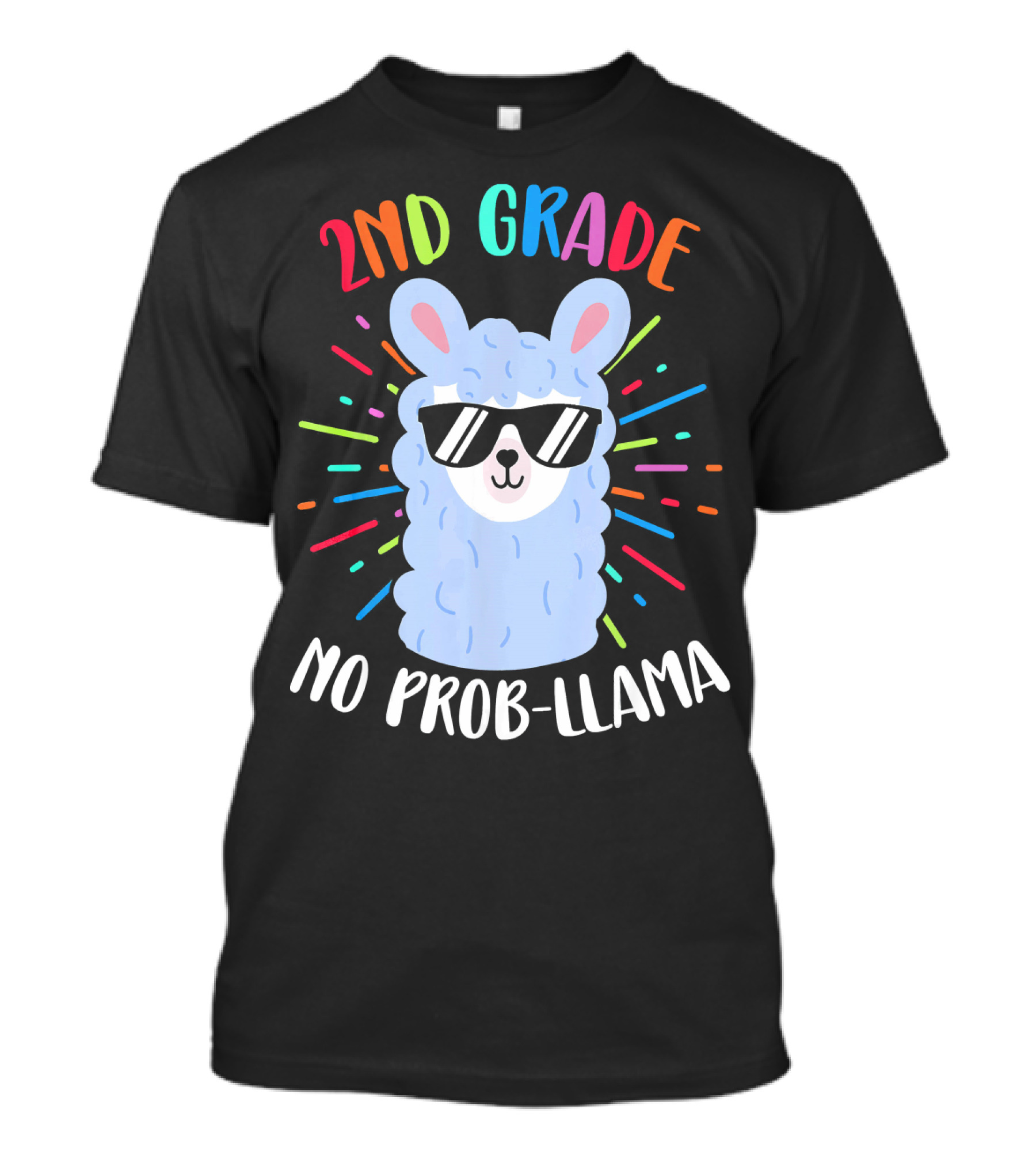 2nd Grade No Prob-Llama Funny First Day Of School T-Shirt