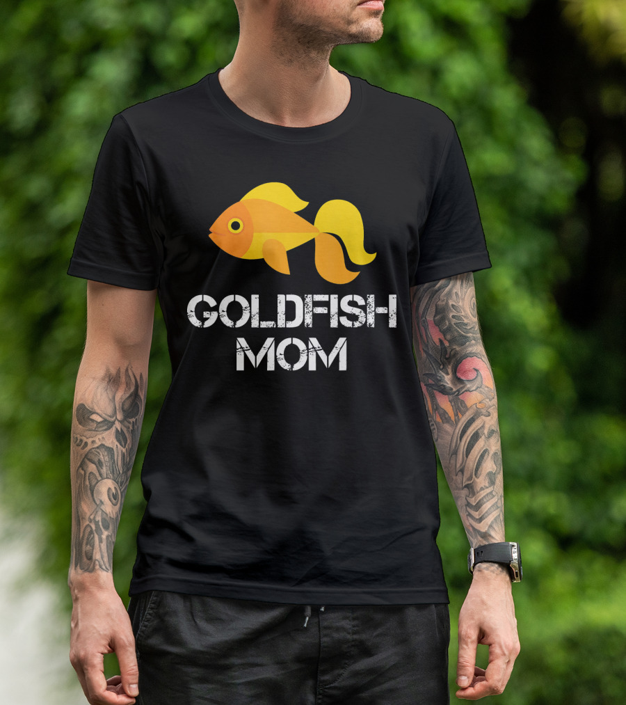 Goldfish Mom Goldfish Owner T-Shirt