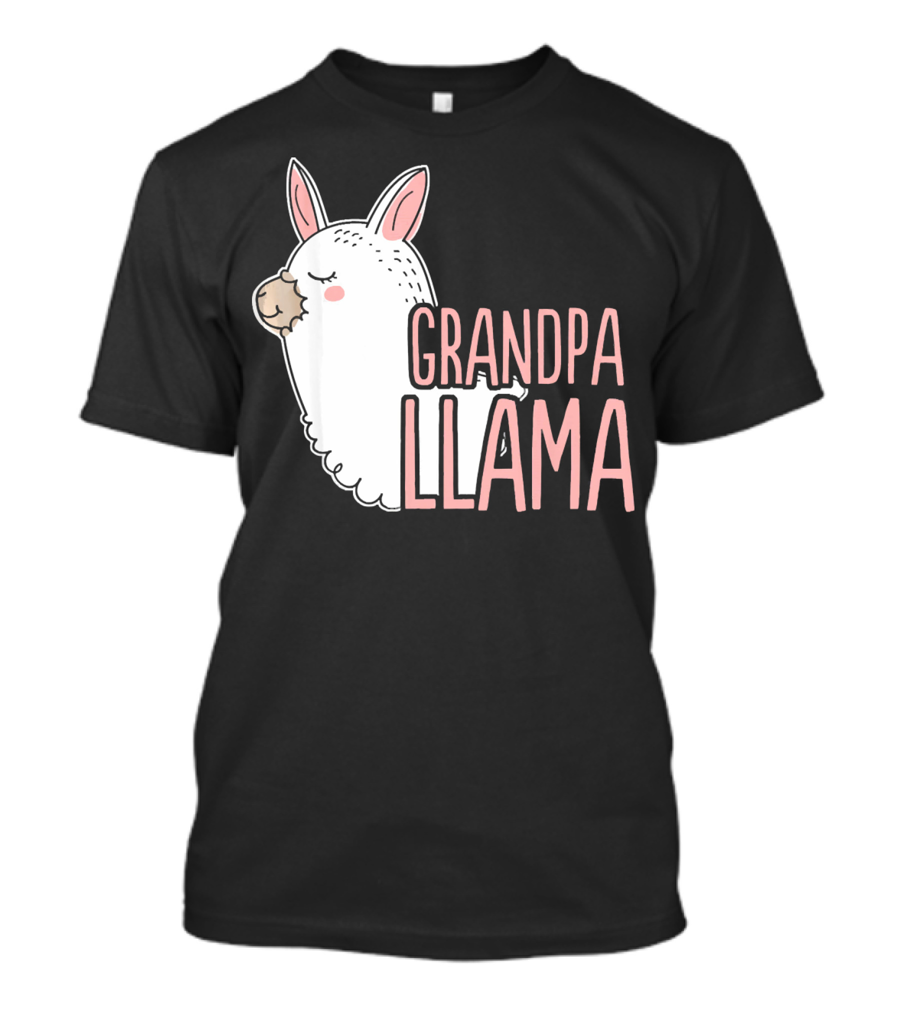 Grandpa Llama Funny Alpaca T-Shirt