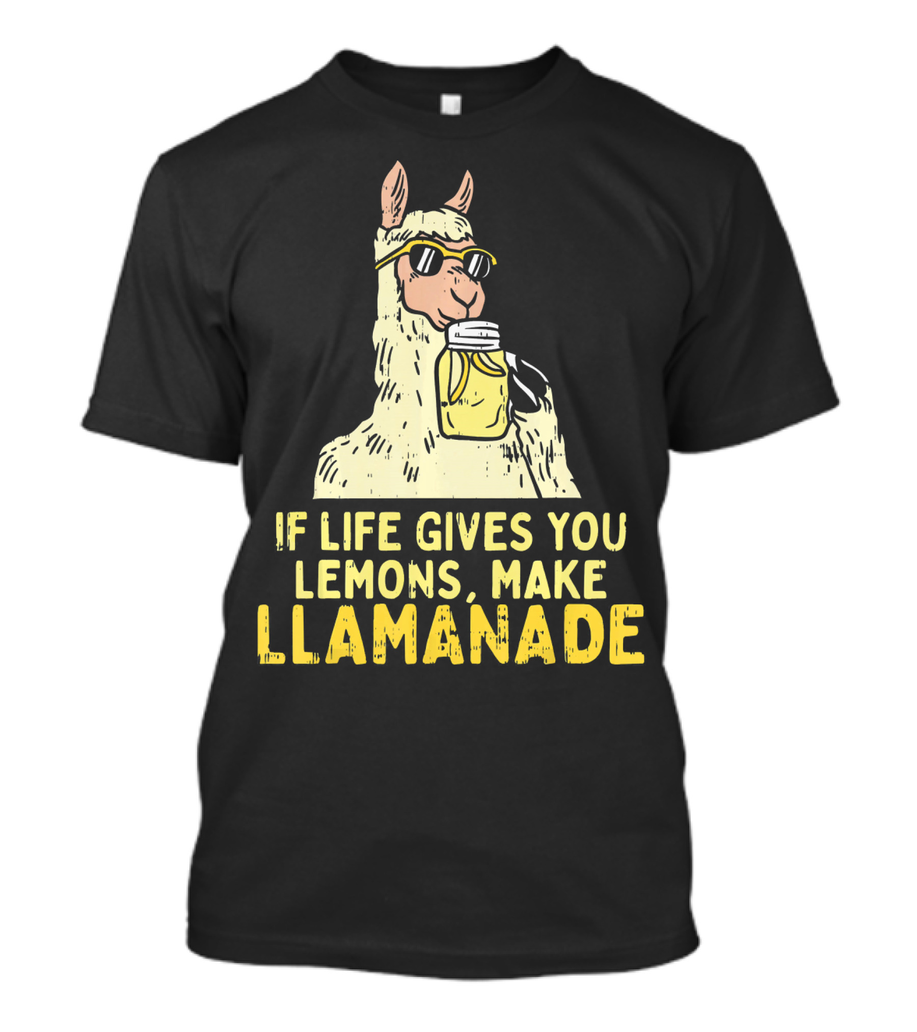 If Life Gives You Lemons Make Llamanade Funny Llama T-Shirt