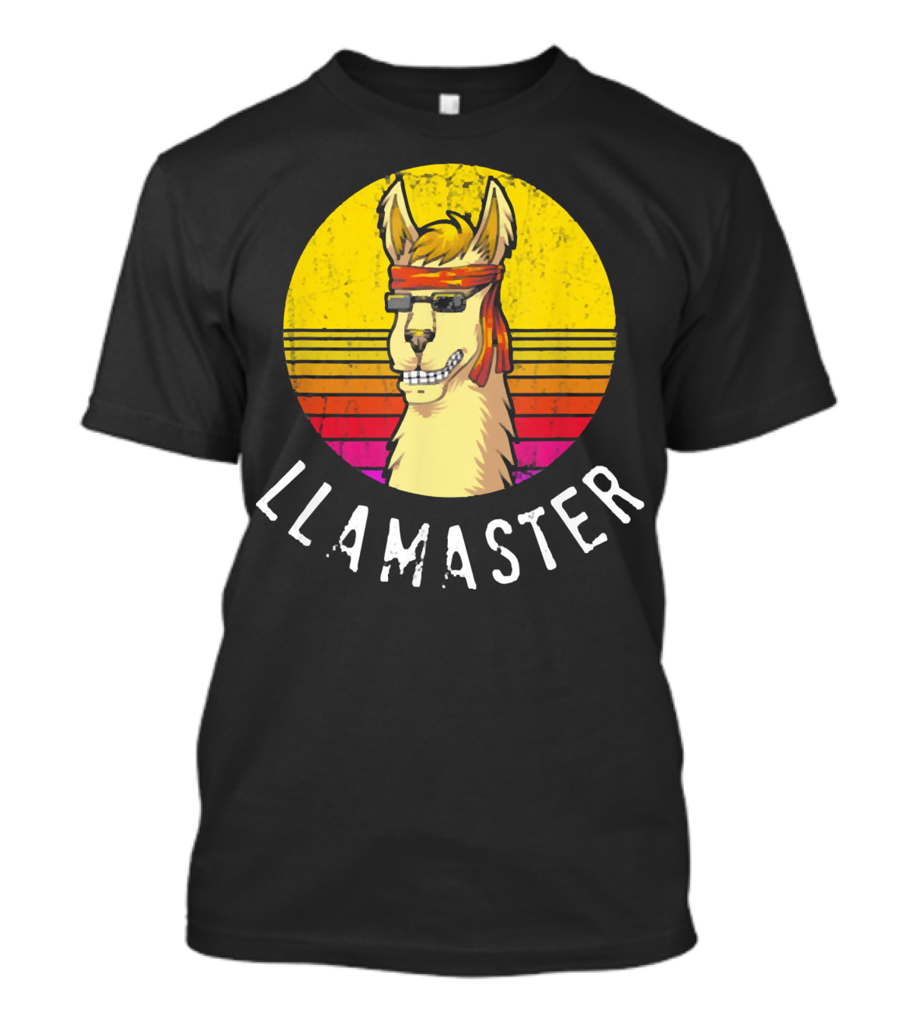 Llamaster Retro Style Llama Karate Jiu Jitsu Judo T-Shirt