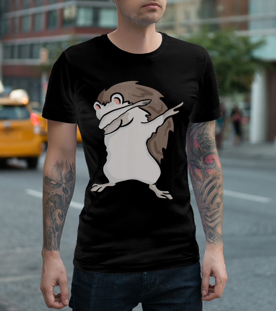 Hedgehog Dab Pose T-Shirt