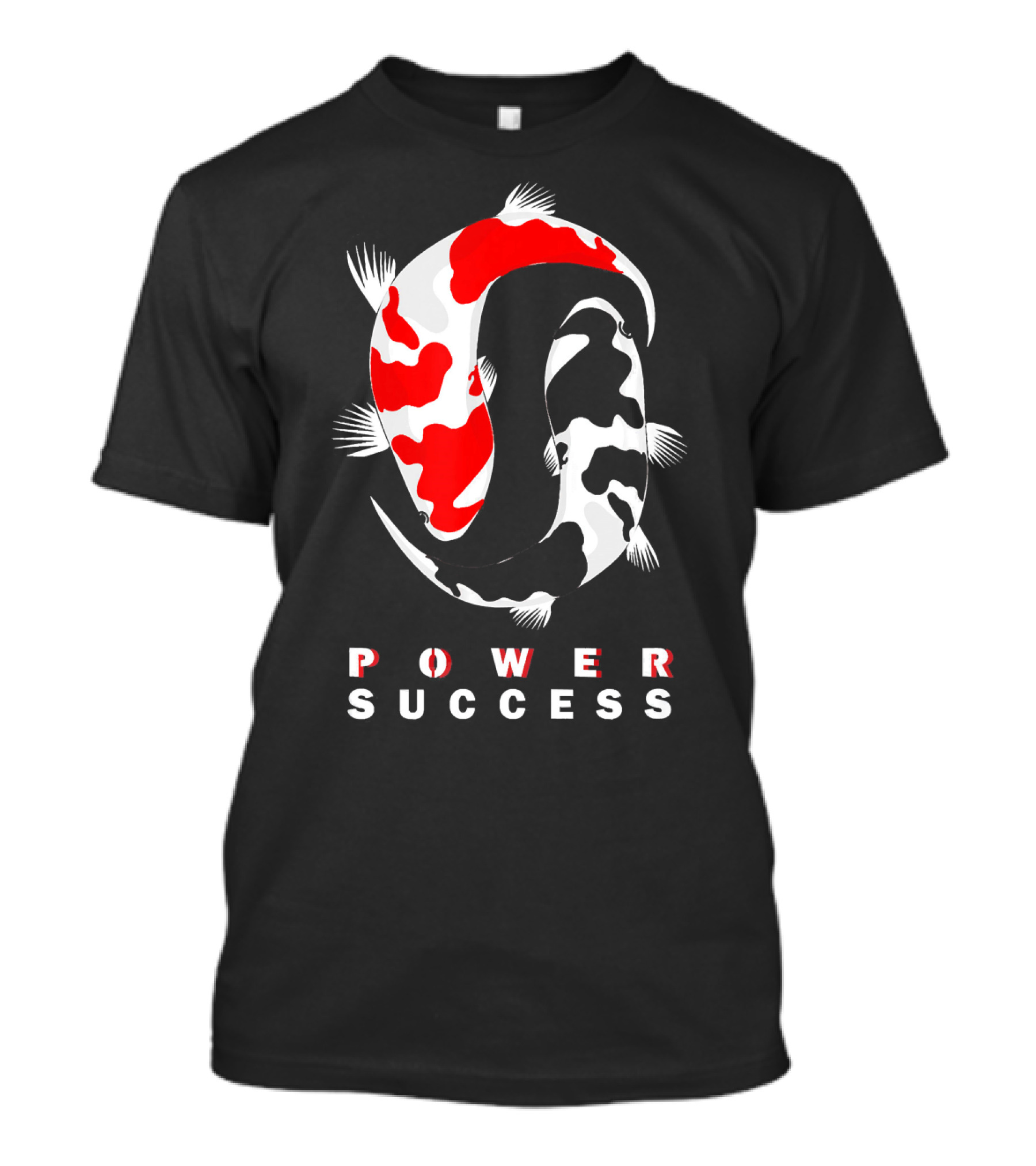 Power Success Koi Yin Yang For Koi Lovers T-Shirt