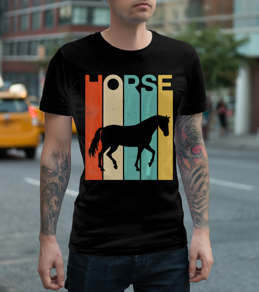 Horse Love Retro Vintage Horse T-Shirt