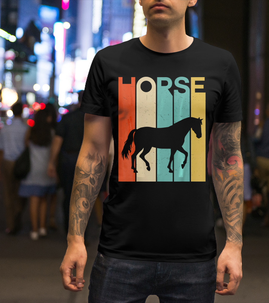 Horse Love Retro Vintage Horse T-Shirt