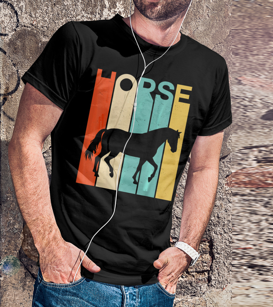 Horse Love Retro Vintage Horse T-Shirt