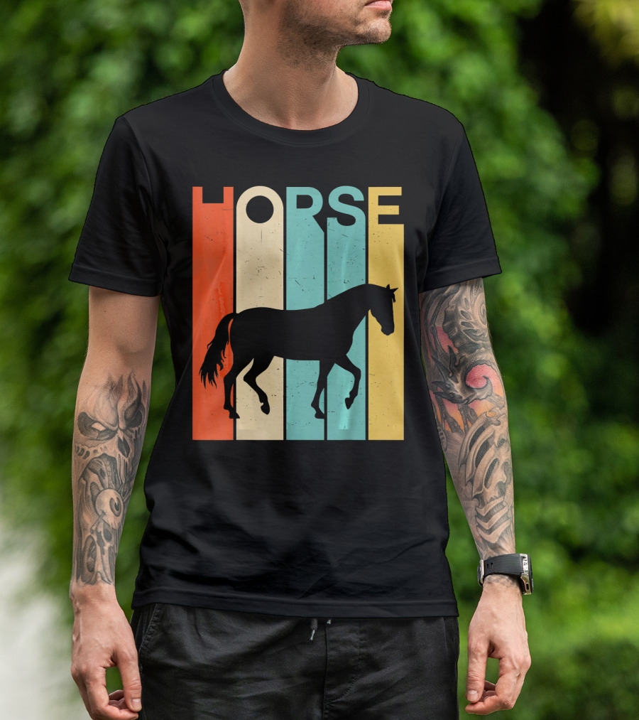 Horse Love Retro Vintage Horse T-Shirt