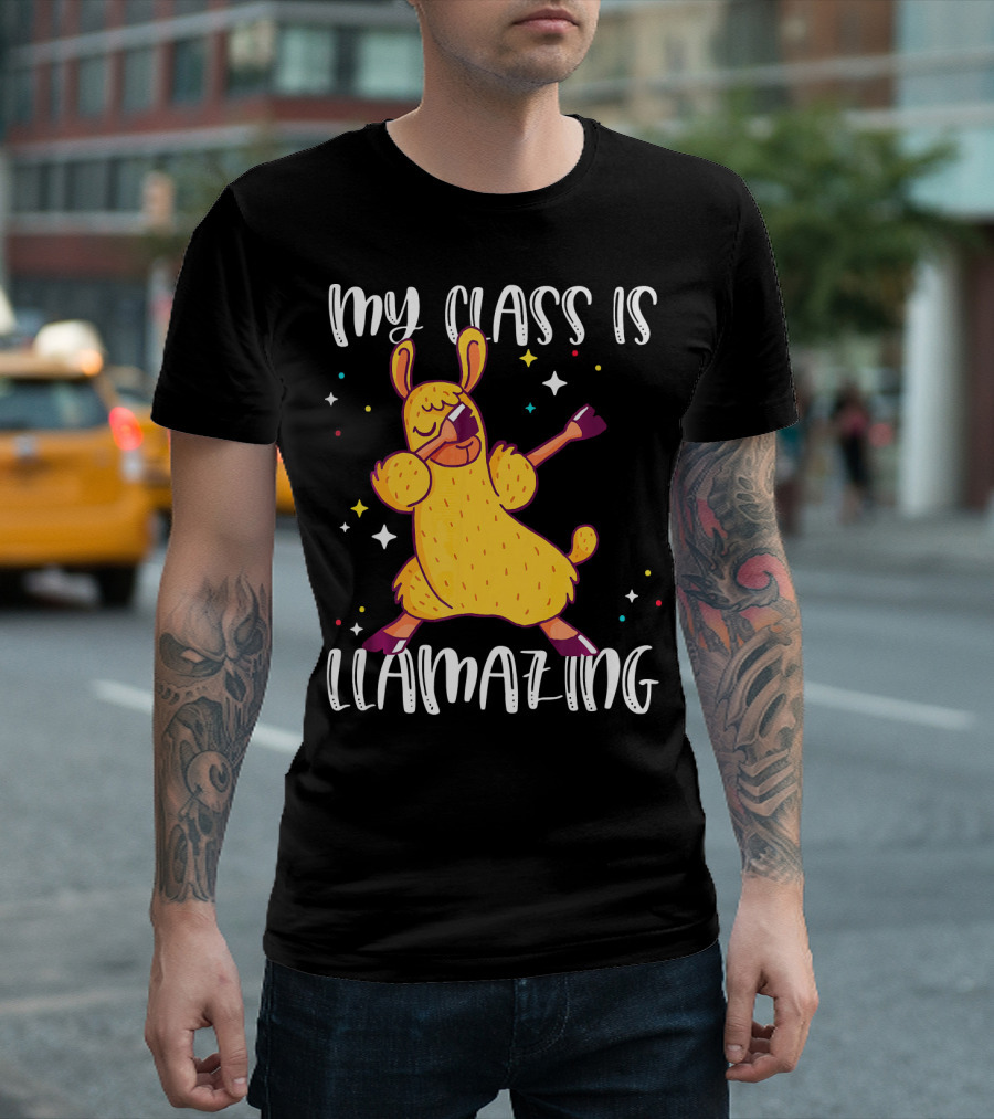 My Class Is Llamazing Alpaca Back To School T-Shirt