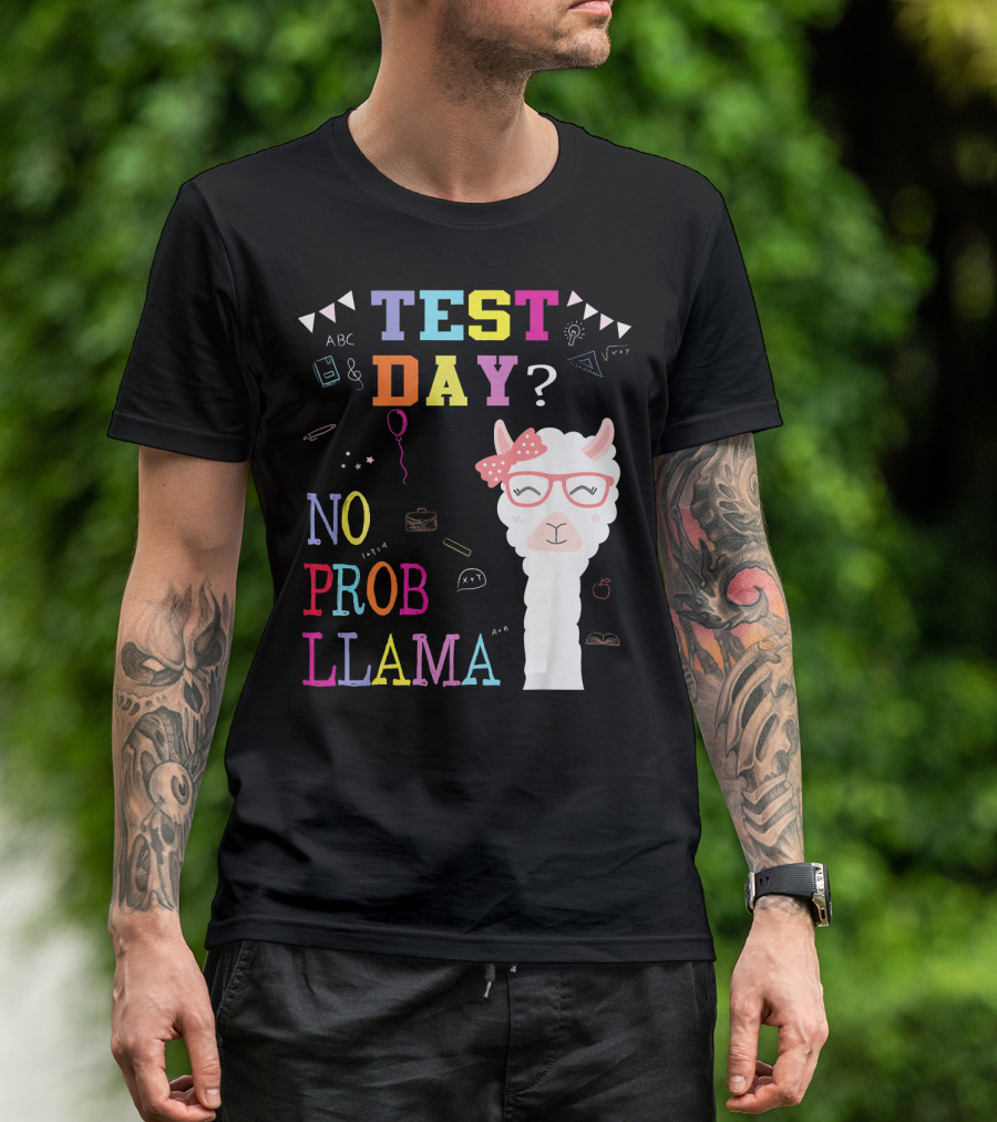 Test Day No Prob Llama Llama Teach T-Shirt