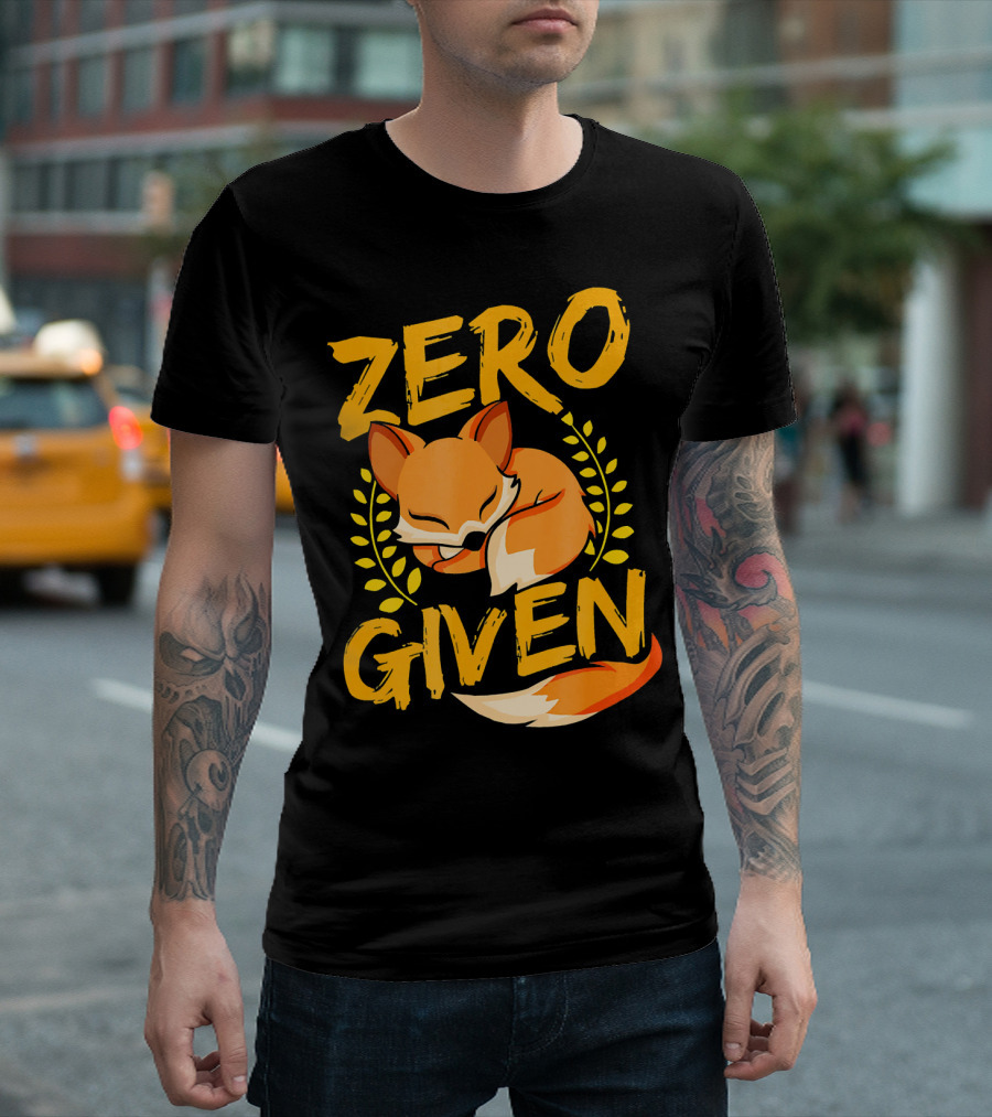 Zero Fox Given Awesome Fox T-Shirt