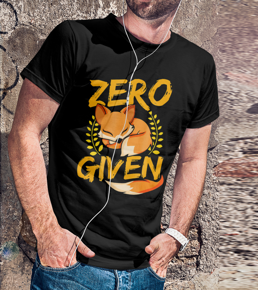 Zero Fox Given Awesome Fox T-Shirt