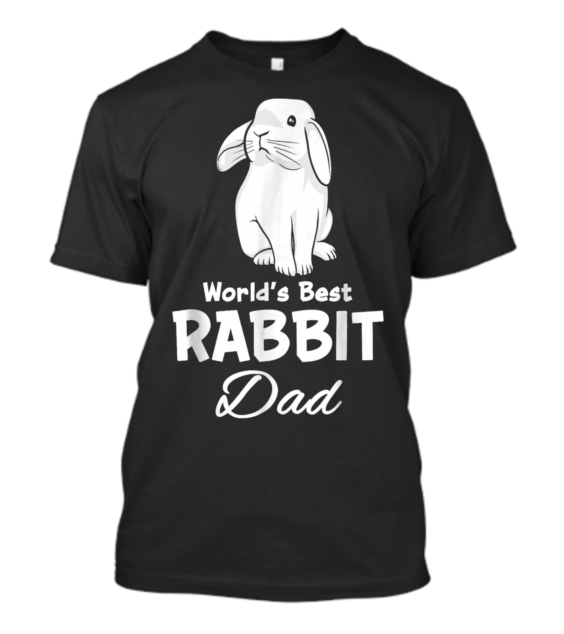 World's Best Rabbit Dad T-Shirt