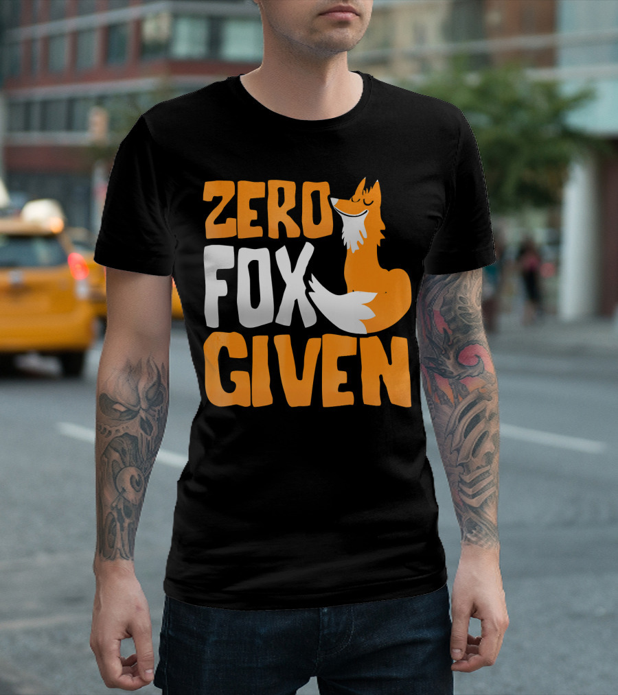 Zero Fox Given Fox Trot Novelty T-Shirt